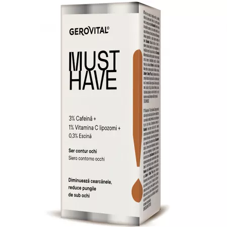 Gerovital Must Have ser contur ochi x 30 ml