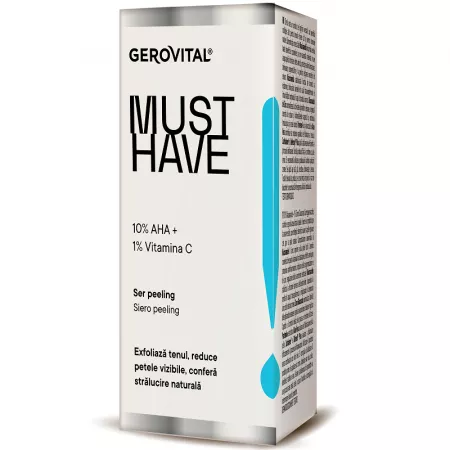 Gerovital Must Have ser peeling x 30 ml