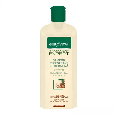 Gerovital Plant Sampon Regenerant Cu Keratina 400ml