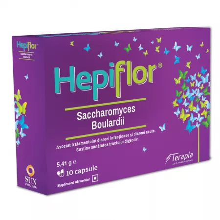 Hepiflor Saccharomyces Boulardii 250 mg x 10 cps