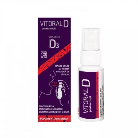 Vitoral D spray 400ui copii x 25ml