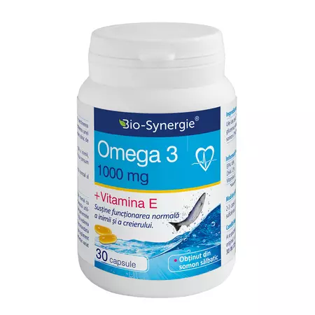Bio Synergie Omega 3 1000 mg+Vitamina E X 30 cps