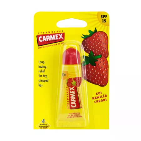 Carmex Balsam Buze Stick SPF 15 Capsuni x 10 g