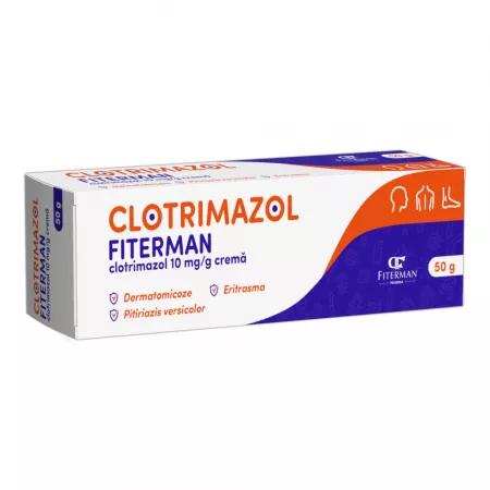 Clotrimazol 1%-crema x 50g Fiterman