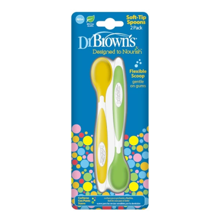 Dr Brown TF011 Set Lingurite Moi 2 pack