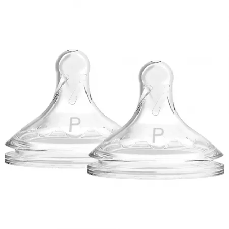 Dr Brown WN0201 Tetine Gat Larg Options Plus Silicon ptr Prematuri 2 pack