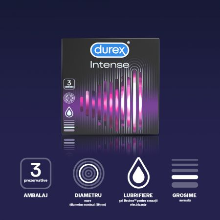 Durex Intense Orgasmic x 3