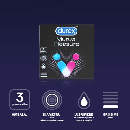 Durex Mutual Pleasure x 3buc