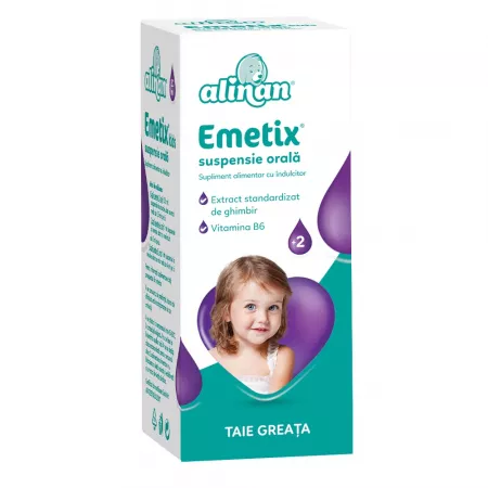 Emetix kids suspensie orala x 20ml - Alinan