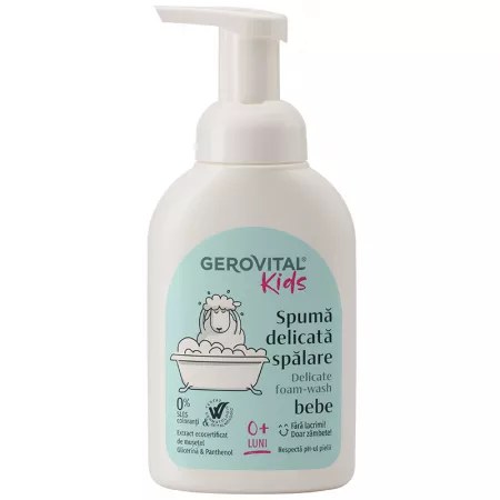 Gerovital Kids Spuma Delicata De Spalare x300ml