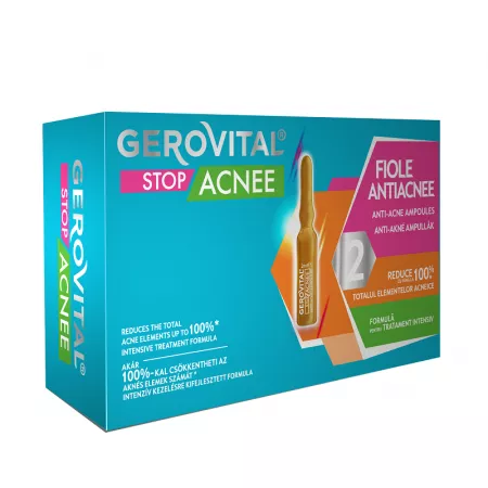 Gerovital Stop Fiole Anti-Acnee x10 fiole