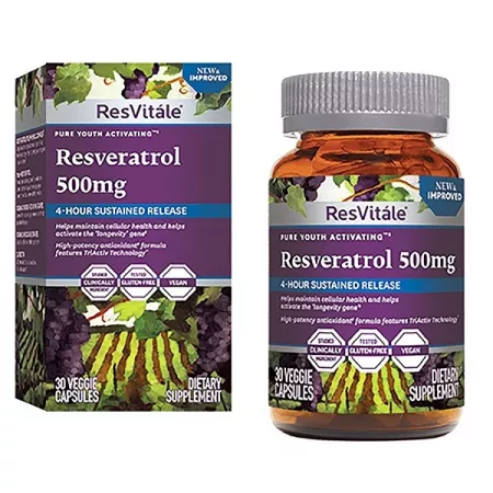 GNC Resvitale Resveratrol 500 mg x 30 cps