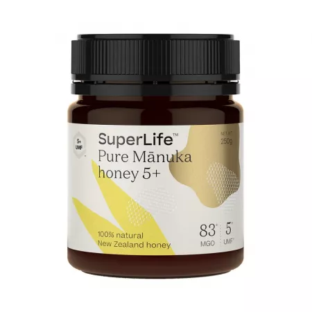 Miere Superlife Manuka - Umf 5+ MGO83+ 250G