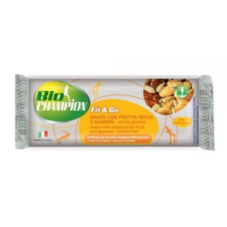 Probios Baton Fit and GO Cu Mix de Fructe Uscate si Guarana x30g
