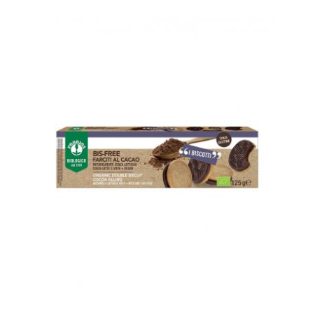 Probios Bio Bis-Free Biscuiti cu Crema de Cacao x125g