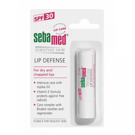 Sebamed Balsam buze capsune/cirese SPF 30 X 4.8 G