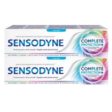 Sensodyne pasta dinti complete protectionx 75 ml 1+1 50%