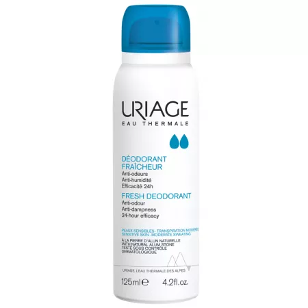 Uriage Deodorant Spray cu piatra de alaun 125ml