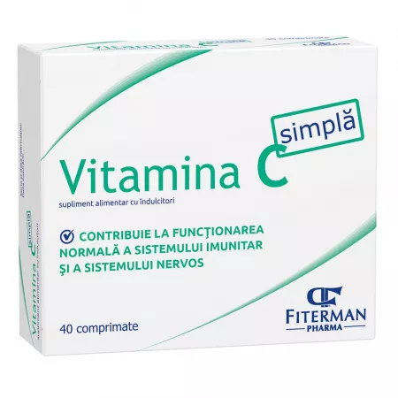 Vitamina C 180mg x 40cpr - Fiterman