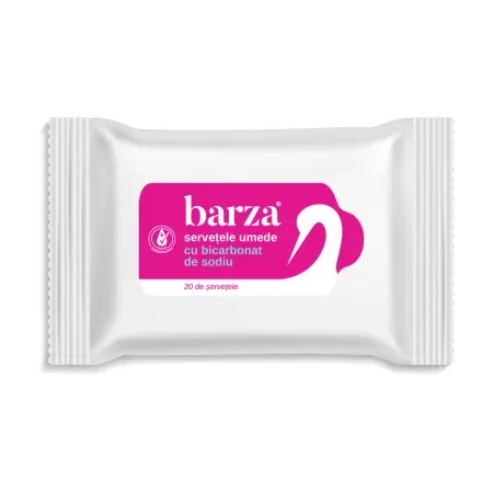 Barza Servetele Intime cu Bicarbonat x 20 buc