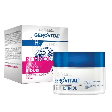 Gerovital H3 Crema Prevenire Riduri Retinol x 50ml
