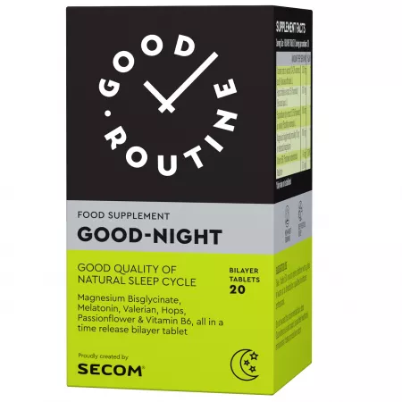 Secom Good-Night x 20 comp dublu-strat