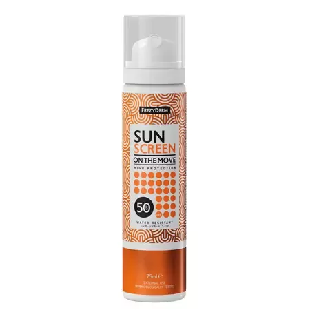 Frezyderm Spray Mist Sun Screen On The Move SPF50 75ml