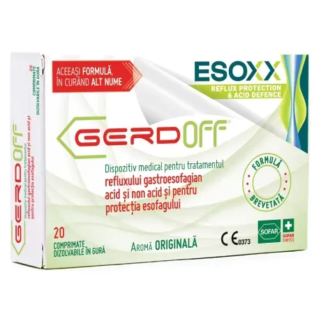 Gerdoff x 20 cpr dizolvabile in gura