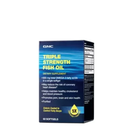 GNC Triple Strength Fish Oilx60cp
