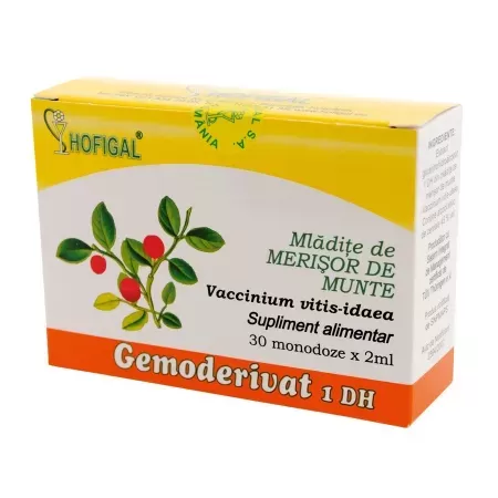 Hofigal Gemoderivat Mladite Merisor  Munte x 30 monodoze