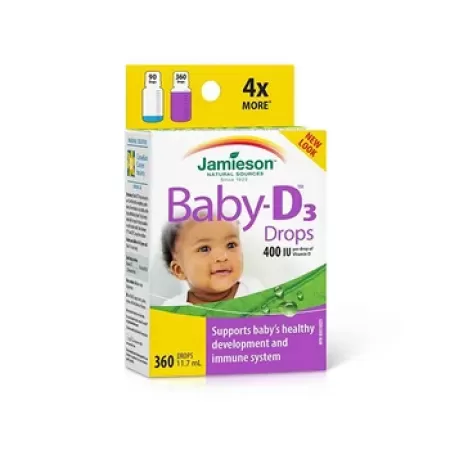 Jamieson Baby D3 Drops x 11.7ml