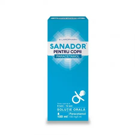 Sanador Sirop pt.Copii 150mg/ml  x 100ml