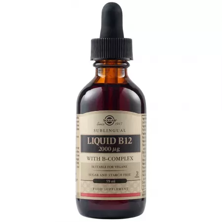 Solgar Vit. B12 Liquid + B Complex x 59ml