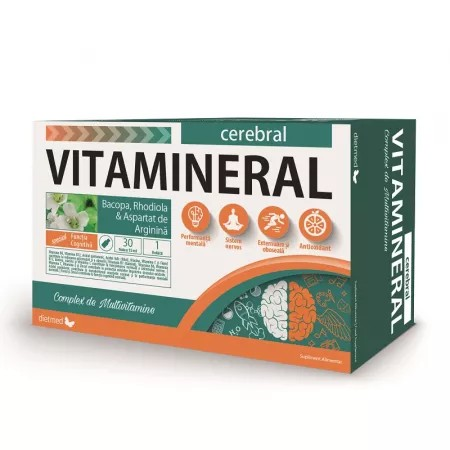 Vitamineral Cerebral 15 ml x 30 flacoane