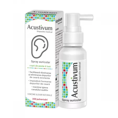 Zdrovit Acustivum Spray Auricular x 20ml