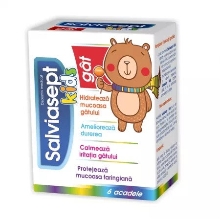 Zdrovit Salviasept Kids Gat x 6 acadele