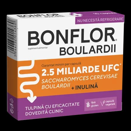 Bonflor Boulardii x 10 capsule