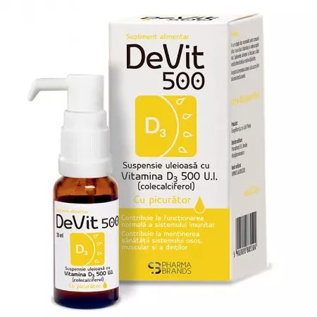 Devit 500 picaturi x 20 ml