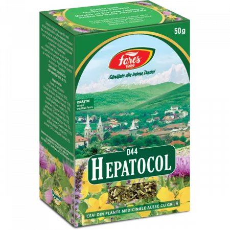 Fares Ceai Hepatocol 50g vrac