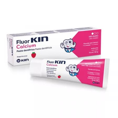 Kin Pasta Dinti Fluorkin Calcium x 75 ml