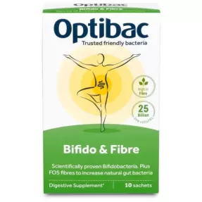 Optibac Bifidobacterii si Fibre x 10 plc