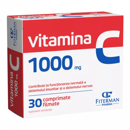Vitamina C 1000 mg x 30 cpr-Fiterman