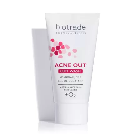 Biotrade Acne Out Oxy Wash gel de curatare x 50ml