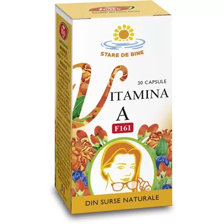Fares Vitamina A naturala x 30 cps