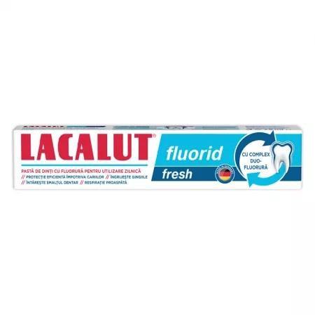 Lacalut Fluorid Fresh Pasta de Dinti x 75 ml