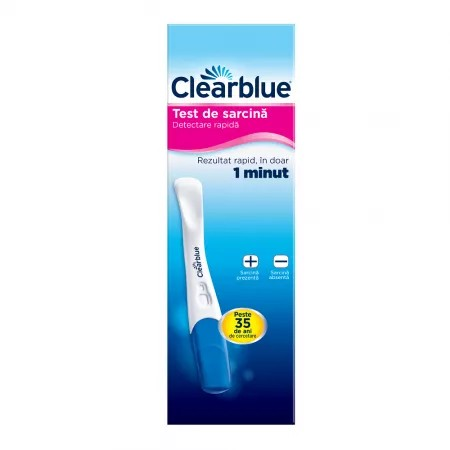 Test Sarcina detectare rapida Clearblue,CB11