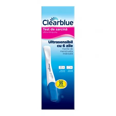 Test Sarcina Ultra -timpuriu Clearblue,CB14