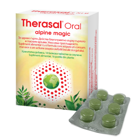 Therasal Oral Alpine Magic x 18 pastile