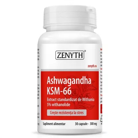 Ashwagandha KSM-66 300 mg x 30 cps Zenyth