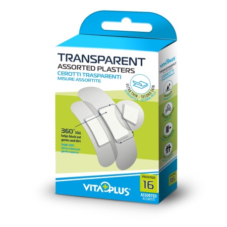 Plasturi Transparenti Asortati VitaPlus -vp61321